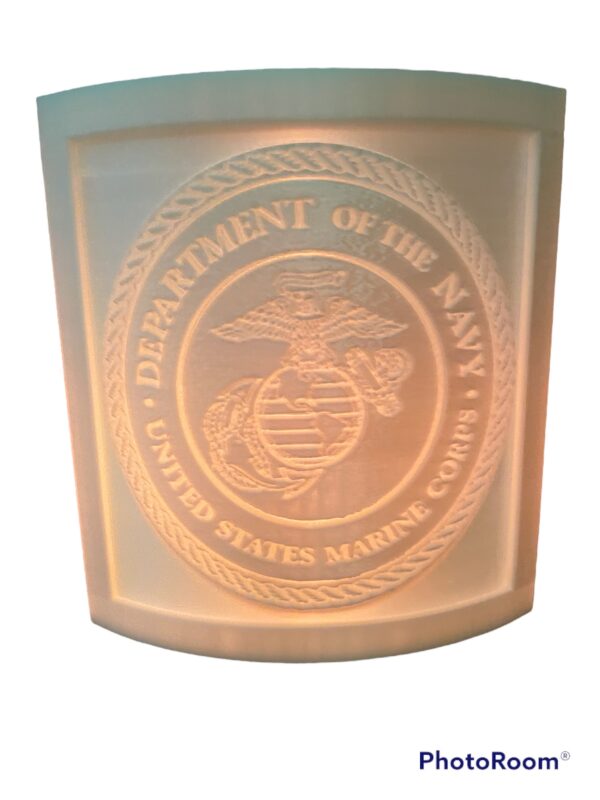 Marine Corps ega logo night light cover active duty veteran unique gift mom dad son daughter proud - Image 3