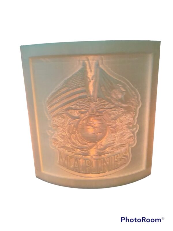 Marine Corps flag night light cover active duty veteran unique gift mom dad son daughter marine - Image 4