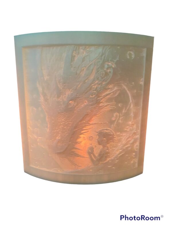 mystical dragon night light cover anime Japanese style unique gift - Image 3