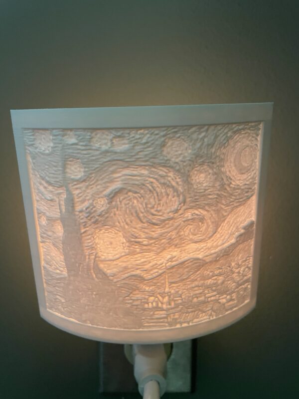 Van Gogh night light cover starry night unique gift art mom dad children - Image 3